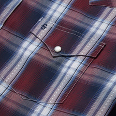 Good Luck Plaid Western Shirt Wine | Stetson