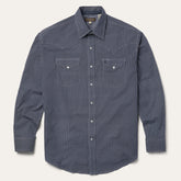 Diamond Geo Western Shirt Blue | Stetson