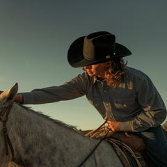 Diamond Geo Western Shirt Blue | Stetson