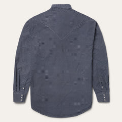Diamond Geo Western Shirt Blue | Stetson