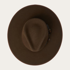 Midtown Wide Flat Brim Hat Oak | Stetson
