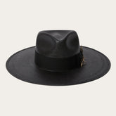 Atacama Straw Fedora Black | Stetson