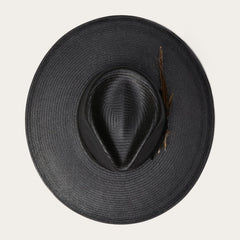 Atacama Straw Fedora Black | Stetson