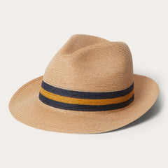 Triad Straw Fedora Mustard | Stetson