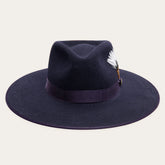 Midtown Wide Flat Brim Hat Navy | Stetson