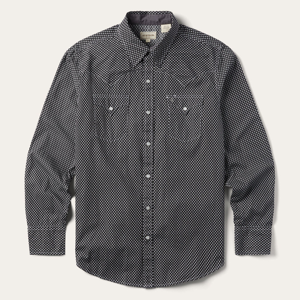 Black Diamond Shirt Black | Stetson