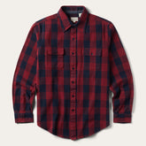 Buffalo Check Twill Shirt Red | Stetson