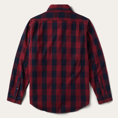 Buffalo Check Twill Shirt Red | Stetson
