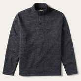 Grey Bonded Knit Sweater Grey | Stetson