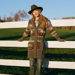 Aztec Belted Cardigan Multi | Stetson