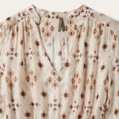 Gaucho Herringbone Dress White | Stetson