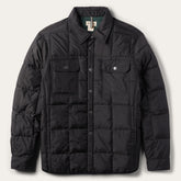 Crushable Black Parachute Jacket Black | Stetson