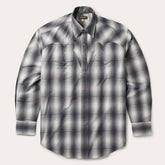 Smoke Ombre Western Shirt Grey | Stetson