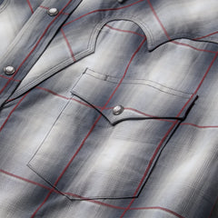 Smoke Ombre Western Shirt Grey | Stetson