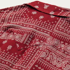 Red Bandana Patchwork Shirt Red | Stetson