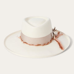 Kings Row Shantung Straw Fedora Natural | Stetson