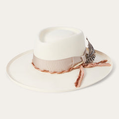 Kings Row Shantung Straw Fedora Natural | Stetson