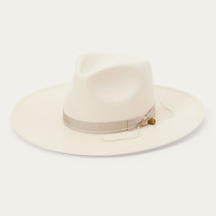 JW Marshall Straw Flat Brim Hat Natural | Stetson