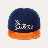 Retro Script Baseball Cap Navy | Stetson