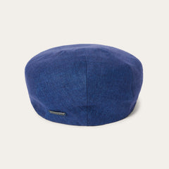 Linen Driver Cap Navy | Stetson