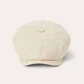 Linen Hatteras Newsboy Beige | Stetson