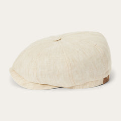 Linen Hatteras Newsboy Beige | Stetson