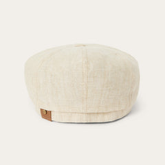 Linen Hatteras Newsboy Beige | Stetson