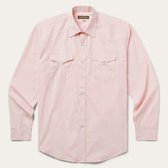 Pink End-On-End Western Shirt Pink | Stetson