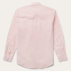 Pink End-On-End Western Shirt Pink | Stetson