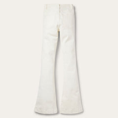 921 High Rise Flare Fit Jean White | Stetson