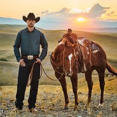 1520 Fit Standard Straight Leg Jean Blue | Stetson