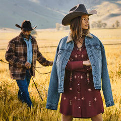 Brown Plaid Western Coat Brown | Stetson
