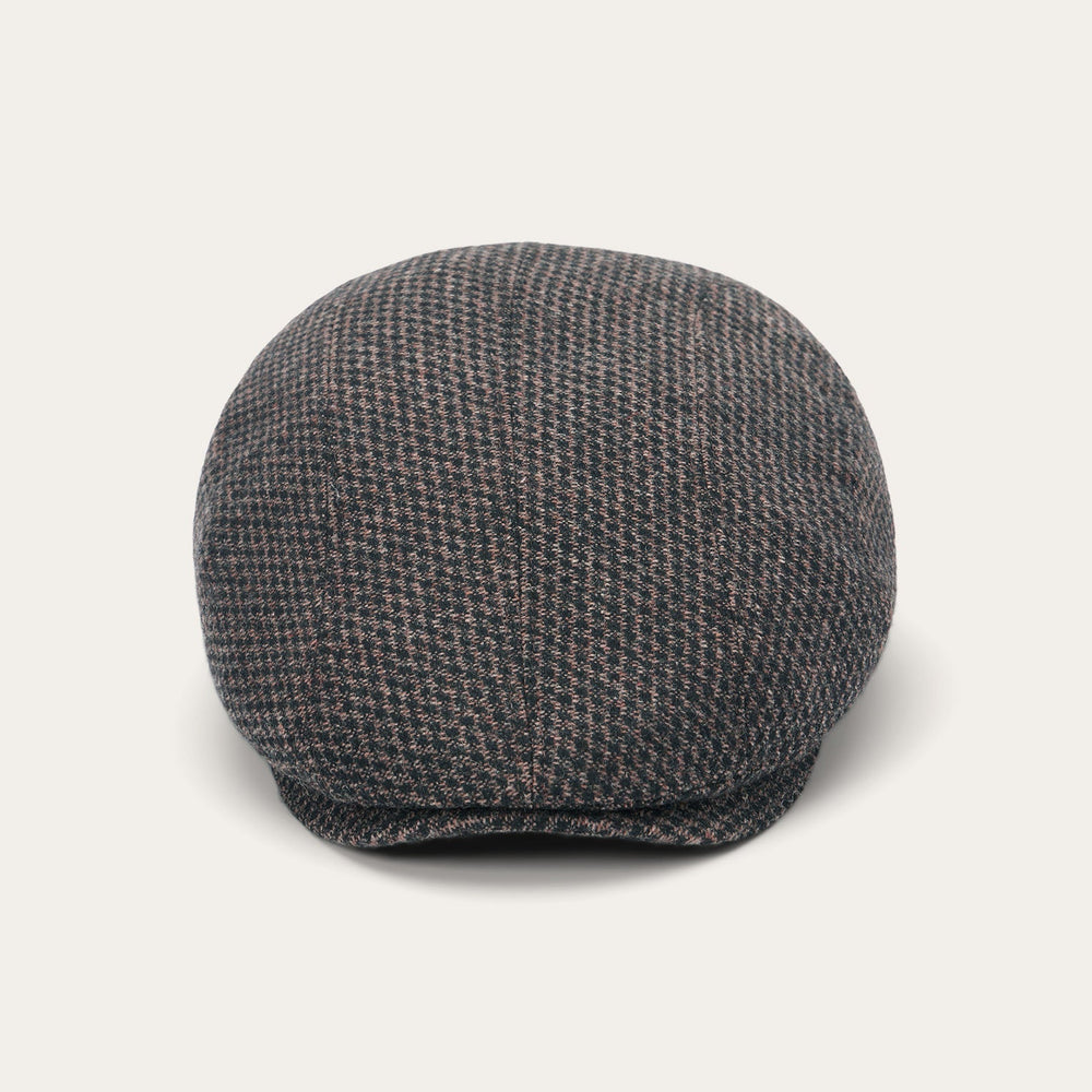 Wool Ivy Cap Brown/Beige Mix | Stetson