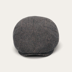 Wool Ivy Cap Brown/Beige Mix | Stetson