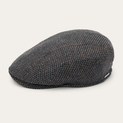 Wool Ivy Cap Brown/Beige Mix | Stetson