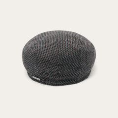 Wool Ivy Cap Brown/Beige Mix | Stetson