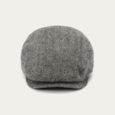 Wool Herringbone Driver Cap Anthra Melange Herringbone | Stetson