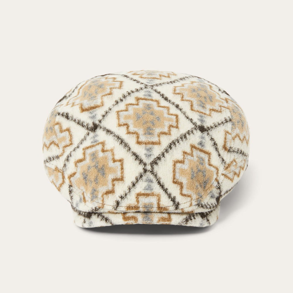 Navajo Jersey Driver Cap Off White / Beige | Stetson