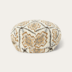 Navajo Jersey Driver Cap Off White / Beige | Stetson