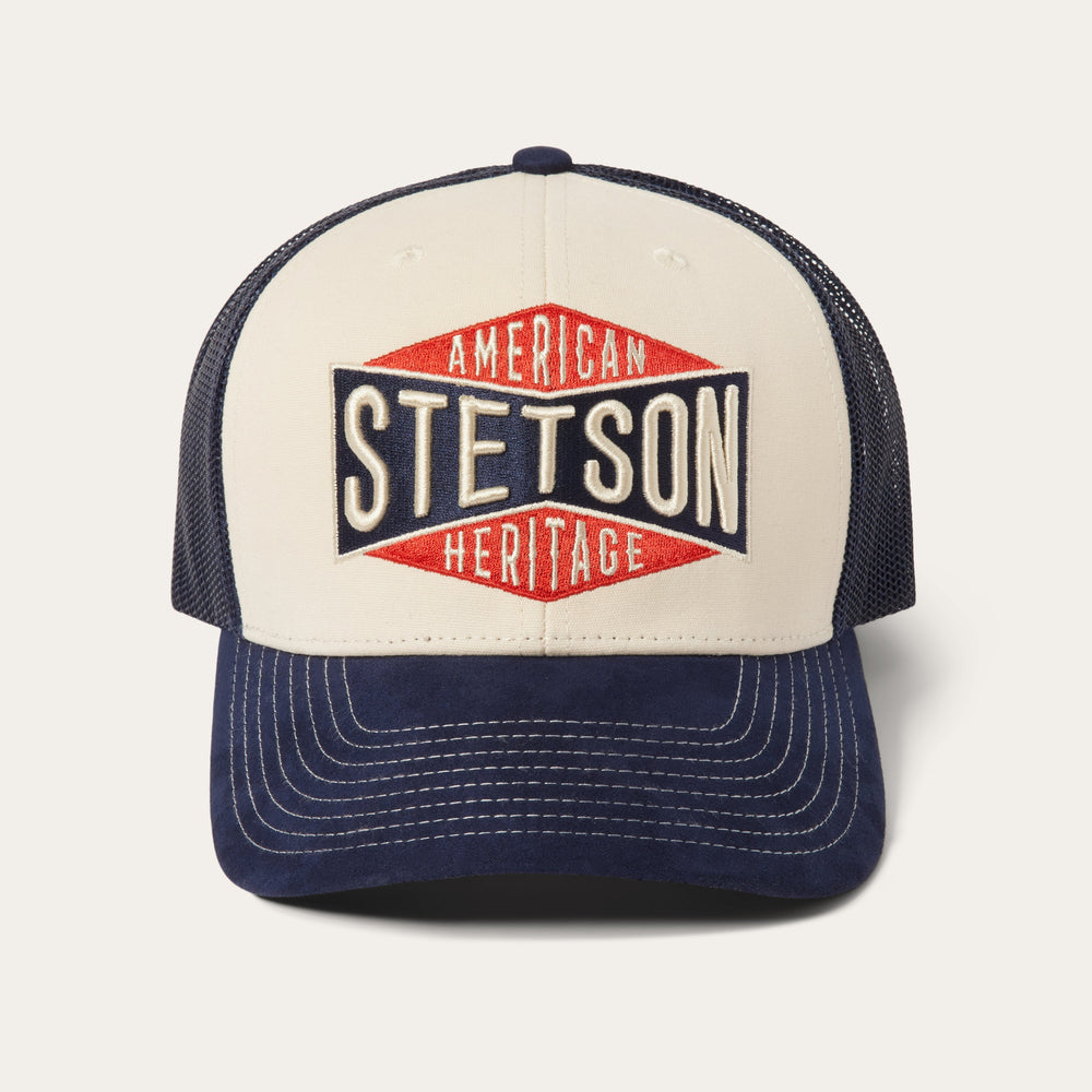Cream American Heritage Trucker Cap Cream | Stetson
