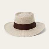 Double Bogey Raffia Straw Hat Natural Brown | Stetson