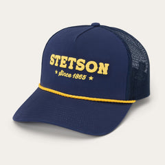 Lasso Trucker Cap Navy | Stetson