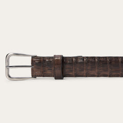 Caiman Western Tab Belt - 1 1/4" Width Cigar Classic | Stetson