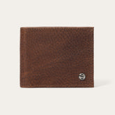 Bison Leather Stetson Rivet Bi-Fold Wallet Hazelnut Bison | Stetson