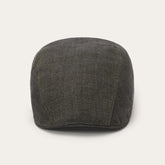 Herringbone Linen Ivy Cap Olive Herringbone | Stetson