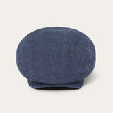 Linen Driver Cap Blue | Stetson