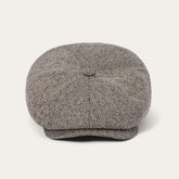 Herringbone Silk Hatteras Black/Brown Herringbone | Stetson