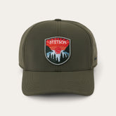 Sunset Baseball Cap Olive | Stetson