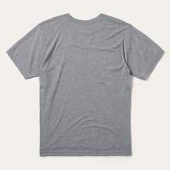 Bronco Rider Graphic Tee Grey | Stetson