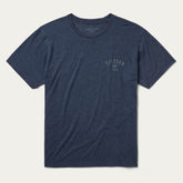 Western Goods Graphic Tee Blue | Stetson